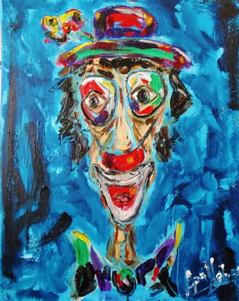 Paintings: Clowns on Behance