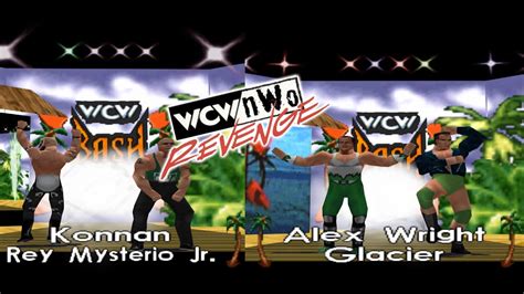 WCW NWo Revenge Konnan Rey Mysterio Vs Alex Wright Glacier