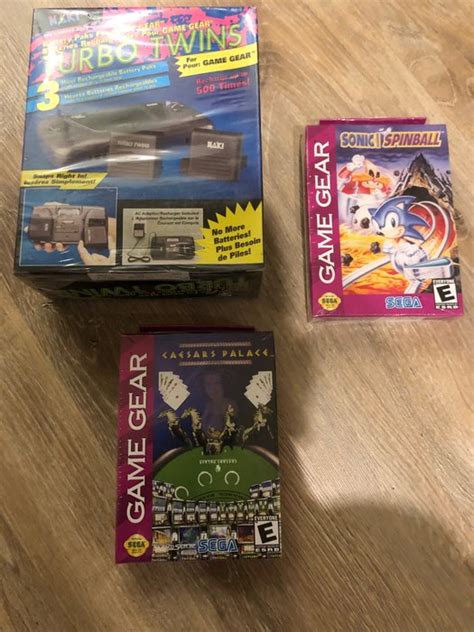 Sega Game Gear Video Games In Original Sealed Box Catawiki