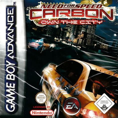 Need For Speed Carbon Own The City Cover Or Packaging Material