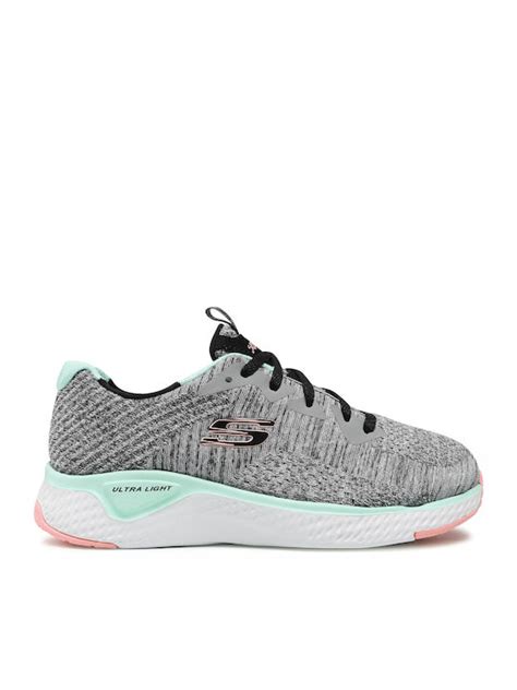 Skechers Edge Brite Times Γυναικεία Sneakers Γκρι 104057 GYMN Skroutz gr