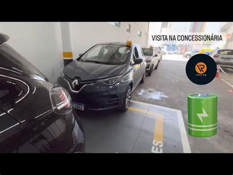 Visita na Concessionária Renault Zoe E tech Intense 2023 l Teste de