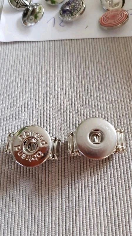 Ringe Mit Auswechselbaren Button Vinted