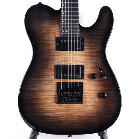 Esp Ltd Te 1000 Evertune Black Natural Burst Ex Display Live Louder