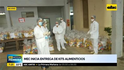 Mec Inicia Entrega De Kits Alimenticios Abc Noticias Abc Color