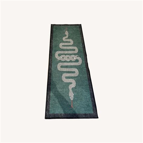 Jonathan Adler Venom Emerald Rug - AptDeco