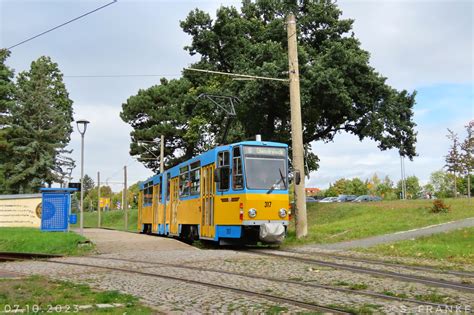 Гота Tatra KT4DC Z 317 Фото Городской электротранспорт