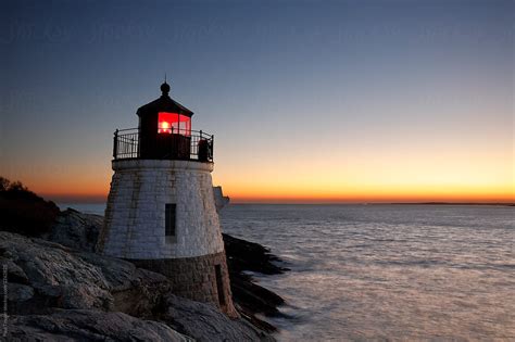 "Castle Hill Lighthouse" by Stocksy Contributor "Paul Tessier" - Stocksy