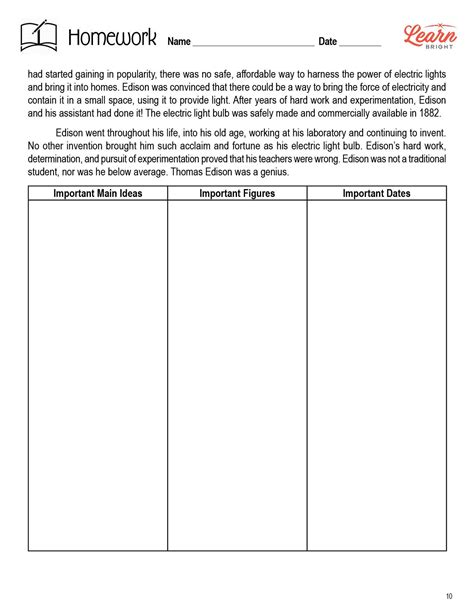 Note Taking Lesson Plans Worksheets Lesson Planet Worksheets Library