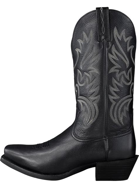 Mens Ariat Black Deertan Legend Boots 10002296