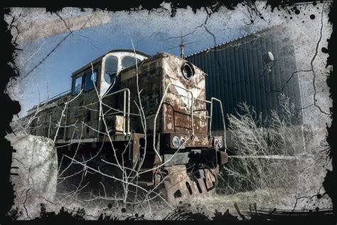 100,000 Abandoned steam locomotive Vector Images | Depositphotos