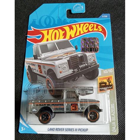 Hot WHEELS LAND ROVER SERIES III PICKUP ZAMAC FACTORY SEALED Shopee Malaysia