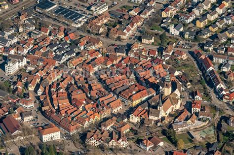 Luftaufnahme Haslach Im Kinzigtal Altstadtbereich Und