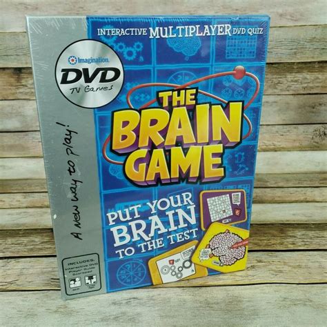 The Brain Game Interactive Multiplayer Dvd Quiz Put Your Brain To The