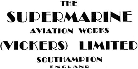 Vickers Supermarine Type This Day In Aviation