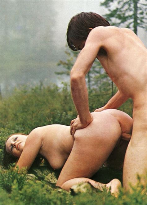 Vintage Outdoor Sex Naked Photo Voyeur