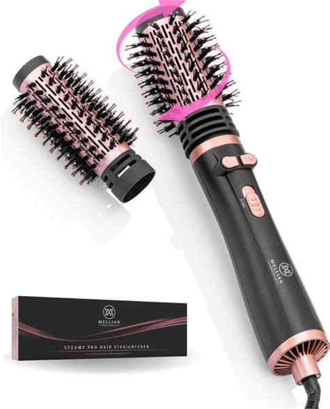 S Che Cheveux Rotatif Mellian Magiblow Brosse Lissante Et Brosse