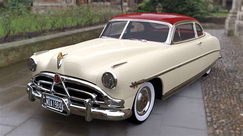 Hudson Hornet Club Coupe 1952 3D model | CGTrader