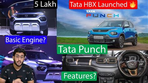 Tata Hbx Launched Price Features Spec Revealed Tata Punch