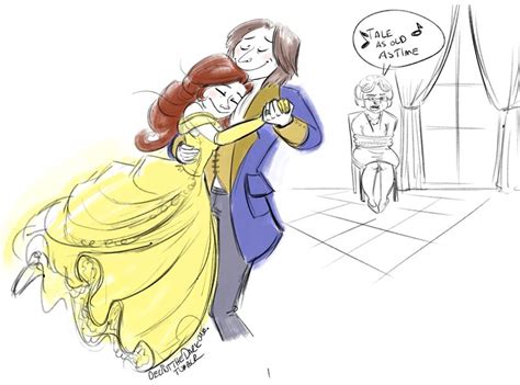 Rumpelstiltskin And Belle Tale As Old As Timeeee Rumbelle Ouat