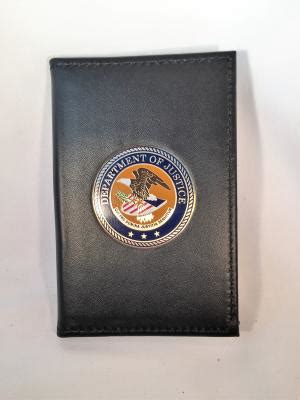 DOJ Medallion Double ID Case | Badge And Wallet