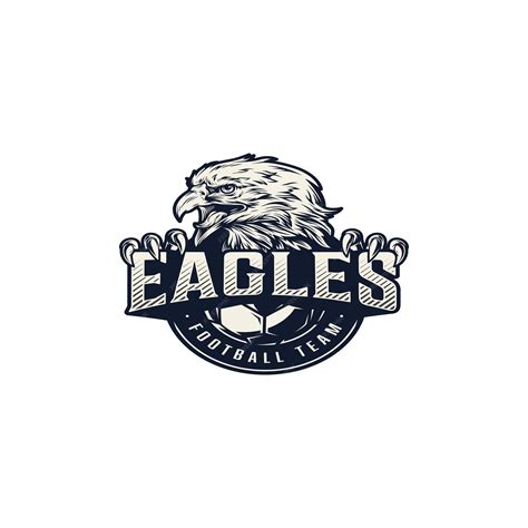 Premium Vector | Logo eagles football team