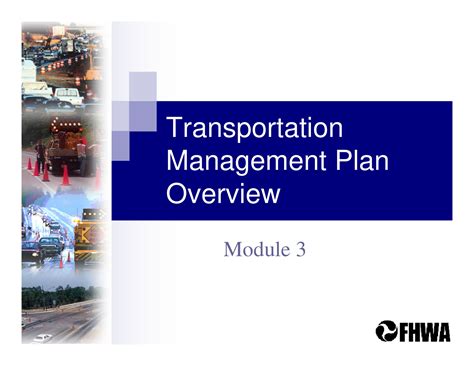 Transport Management Plan 11 Examples Format Pdf