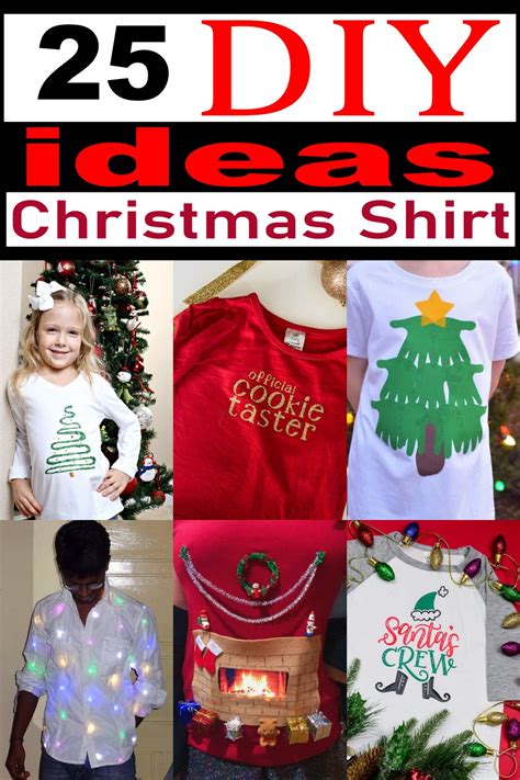 25 Diy Christmas Shirt Ideas For Kids Wardrobe Craftsy