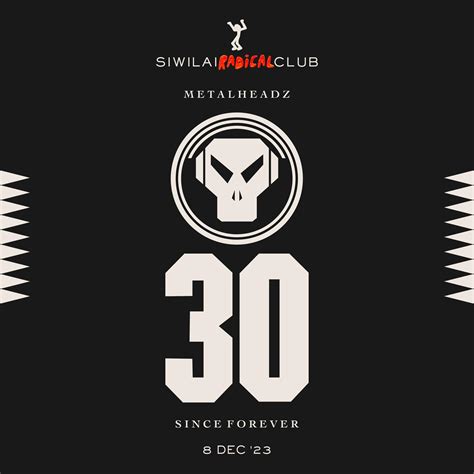 30 Years Of Metalheadz At Siwilai Radical Club Bangkok