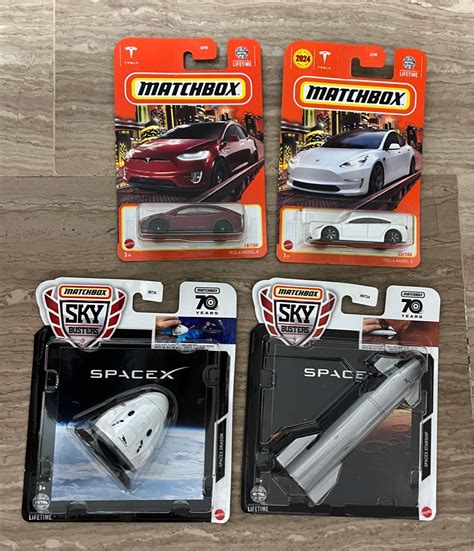 HOT WHEELS SPACE X TESLA Hobbies Toys Toys Games On Carousell