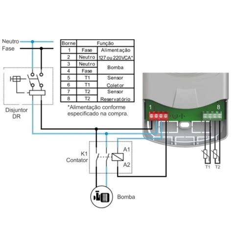 Controlador Eletr Nico Por Diferencial De Temperatura Para Piscina Mmz