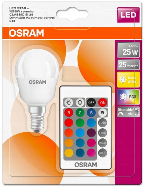 Ar Wka Led Kulka Osram Rgbw Rgb Pilot W E Cena