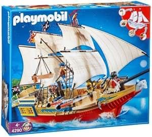 Playmobil 4290 Gran Barco Pirata De Camuflaje Amazon Es Juguetes Y