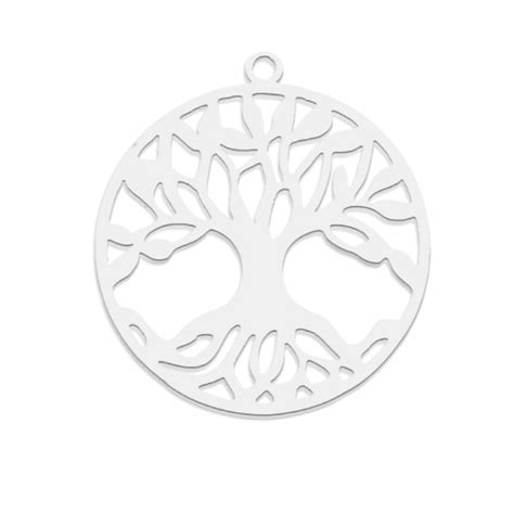 Ps Pax Pendentifs Arbre De Vie Mm Acier Inoxydable