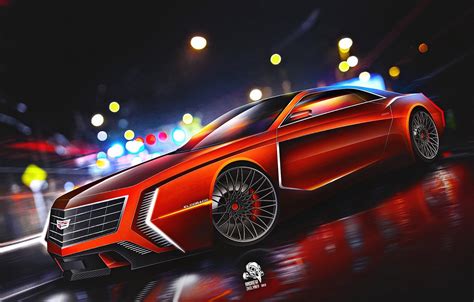 Wallpaper Eldorado Cadillac Auto Machine Art Art Concept Art