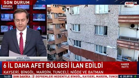 Habertürk TV on Twitter SONDURUM 6 il daha afet bölgesi ilan