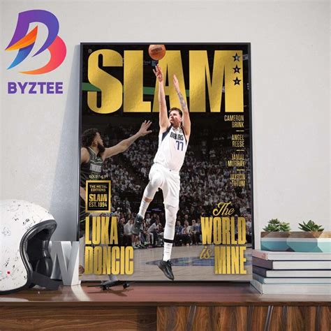 The World Is Mine Luka Doncic Run To The 2024 NBA Finals On The Cover ...