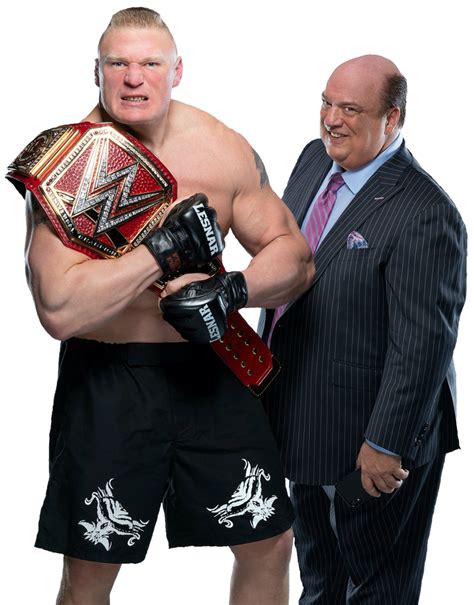 Brock Lesnar And Paul Heyman 2019 by NuruddinAyobWWE | Brock lesnar ...