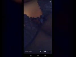 Ebony Babe Show Her Big Juicy Boobs On Periscope ShesFreaky