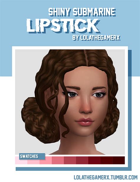 Sims 4 Maxis Match CC Lips Lipstick Lip Gloss FandomSpot