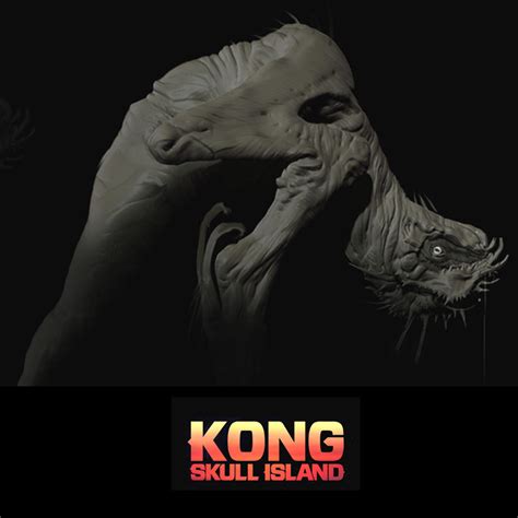 Artstation Kong Skull Island Creature Sketches