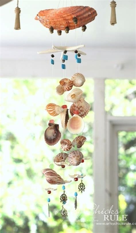 Diy Wind Chime Ideas To Try This Summer Bored Art Seashell