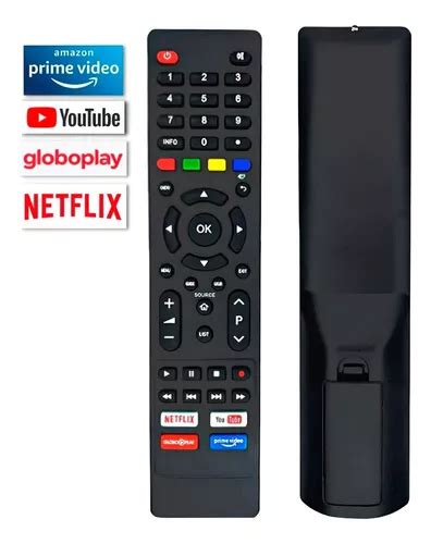 Controle Remoto Tv Philco 4k Smart Netflix Youtube Globoplay MercadoLivre