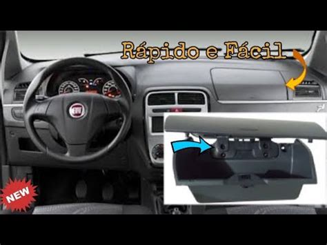 Como Montar Dobradi A Porta Luva Superior Fiat Punto Youtube