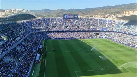 Espectacular Mosaico Al Málaga Club De Fútbol En El Estadio De La