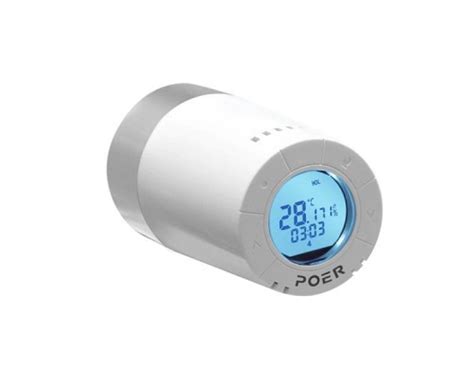 Купить за 3800 руб Беспроводной термостат Poer PTV30 для радиаторов ...