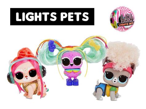 L O L Surprise Lights Pets Muñecas LOL Colección LOL Surprise