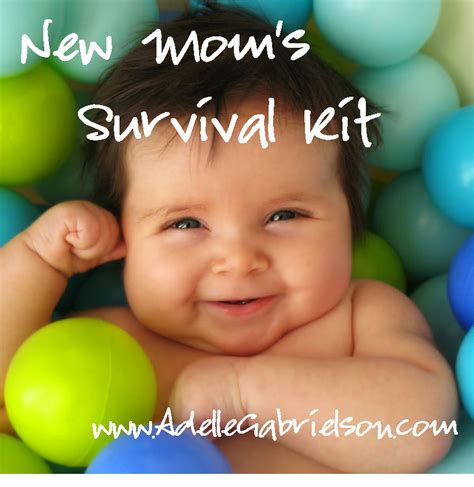 New Moms Survival Kit Version Mom Survival Kit New Mom