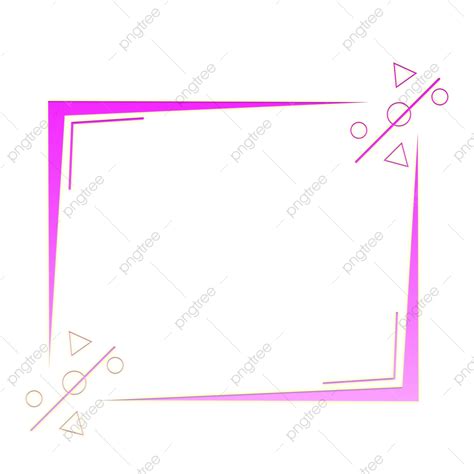 Pink Line Border Hd Transparent, Pink Line Border, Frame, Line Border ...