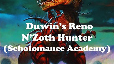 Hearthstone Wild Duwin S Reno N Zoth Hunter Part King Krush Op